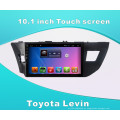 Navegação do GPS do carro do sistema do Android para Toyota Levin tela de toque de 10.1 polegadas com Bluetooth / MP3 / WiFi